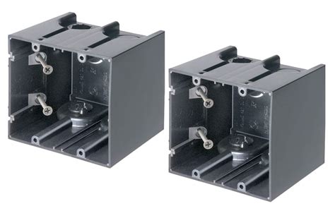 electrical smart box 2 gang amazon|Arlington F102 2 Gang Screw Mount Device Box .